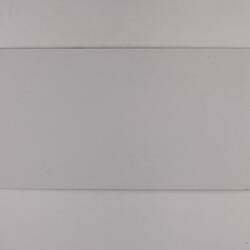 Rectangular white cardboard