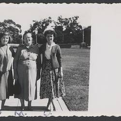 Photograph - Pauline, Louise & Teresa Coxhead, Fremantle, Australia, 1958