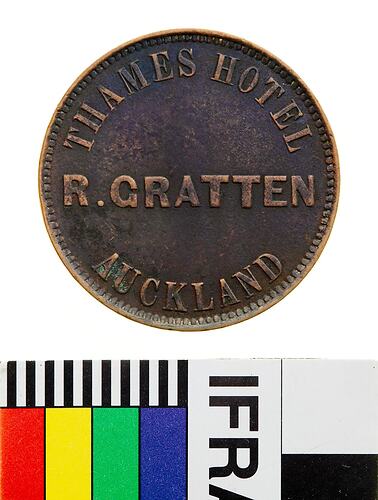 R. Gratten Token Penny