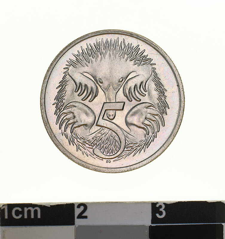 Coin - 5 Cents, Australia, 1976