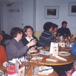 Digital Photograph - Participants at the Friday Night Dinner, Women on Farms Gathering, Bendigo, 1997