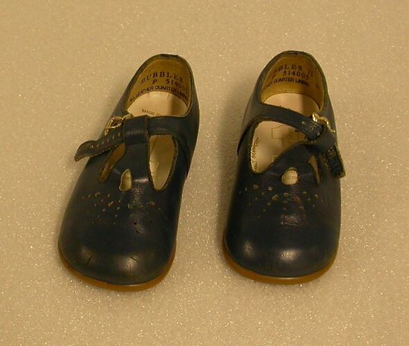 Pair of Shoes - Navy Leather