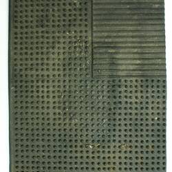 Rubber Traction Pad - Countermarch Floor Loom, Germany, circa 1945