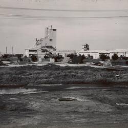 Digital Photograph - View of Polystyrene Plant, Monsanto Chemicals Australia, Footscray West, 1954