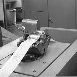 Photograph - CSIRAC Computer, 12 hole Paper Tape Reader, circa 1956
