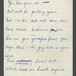 Memoir - World War I, Nurse's, A. E. Williams (nee Cocking)