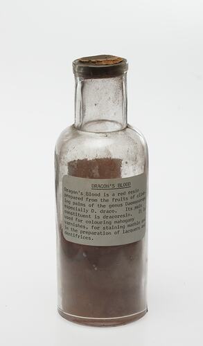 Apothecary Jar - Dragon's Blood, circa 1900