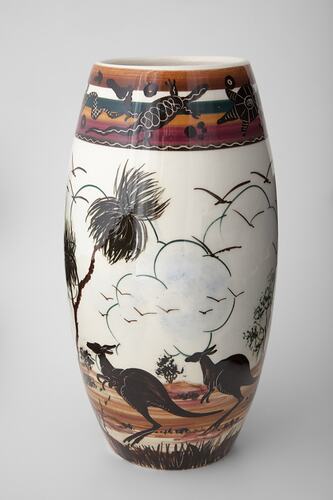Vase - Aboriginal Design