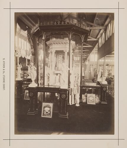 J. Kitchen & Sons, Victorian Court, Temporary Annexe, Exhibition Building, 1880-1881