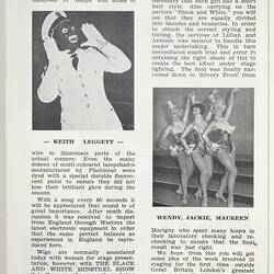 Programme - 'The Black and White Minstrel Show'