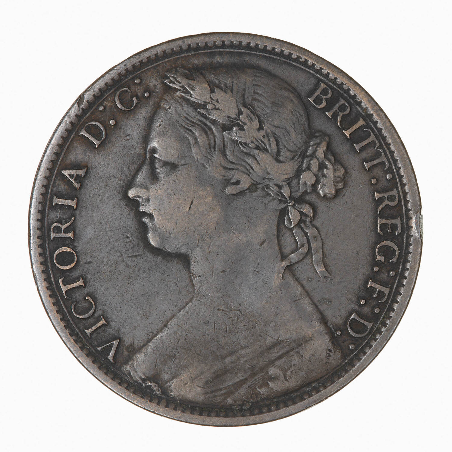 Coin - Penny, Queen Victoria, Great Britain, 1878