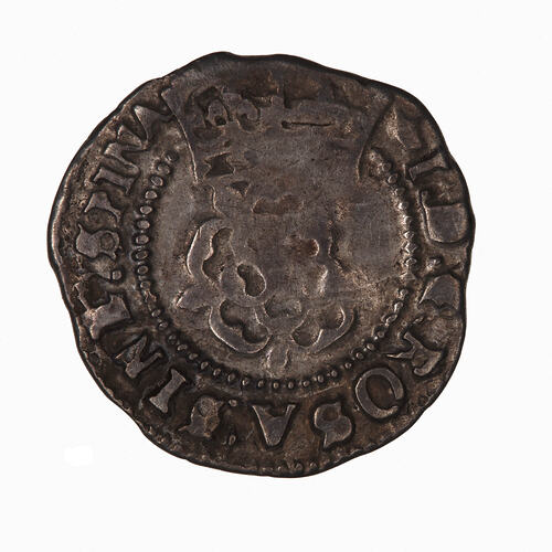 Coin - Halfgroat, James I, Great Britain, 1607-1609 (Obverse)