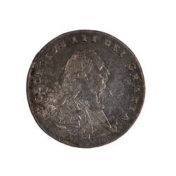 Coin - Penny, George III, Great Britain, 1792 (Obverse)