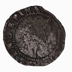 Coin - Halfgroat, Elizabeth I, Great Britain, 1582-1600 (Obverse)