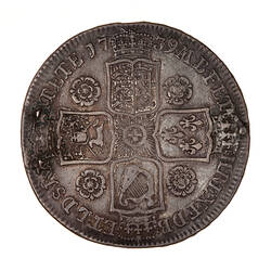Coin - Halfcrown, George II, Great Britain, 1739 (Reverse)