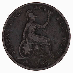 Coin - Farthing, George IV, Great Britain, 1830 (Reverse)