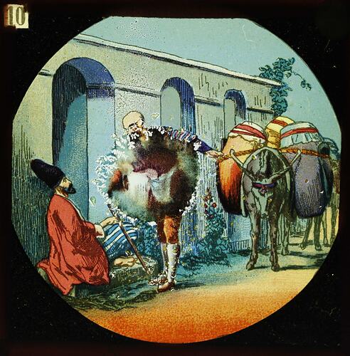 Lantern Slide - Children's Story, Number Ten, 1900-1920