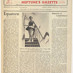 Newspaper - Neptune's Gazette [26/02/1955]