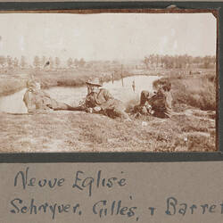 Photograph - 'Neuve Eglise', Belgium, Sergeant John Lord, World War I, 1916-1917