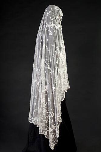 Wedding Veil - Limerick Lace, 1856