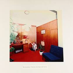 Photograph - The New 'Residency', Western Sun Room & Cellar, Royal Exhibition Building, Melbourne, circa Feb 1985