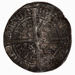 Coin - Halfgroat, David II, Scotland, 1357-1367 (Reverse)