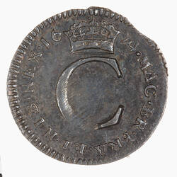 Coin - Penny, Charles II, Great Britain, 1674 (Reverse)