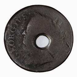 Coin - Farthing, George II, Great Britain, 1750 (Obverse)