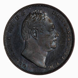 Proof Coin - Sixpence, William IV, Great Britain, 1831 (Obverse)