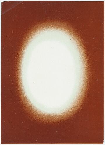 Negative Vignette - Oval Halo, circa 1900