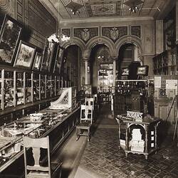 Photograph - Kodak Limited, Shop Interior, Block Arcade, Melbourne, April 1905