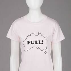 T Shirt - 'Australia Full', Women's, Pink, circa 2009