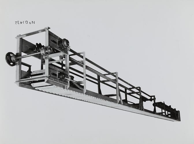 Photograph - Schumacher Mill Furnishing Works, Conveyor, Port Melbourne, Victoria, circa 1940s
