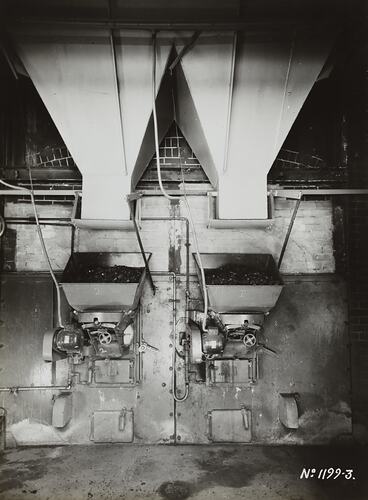 Photograph - Schumacher Mill Furnishing Works, Coal Storage Bunker, Port Melbourne, Victoria, 1941