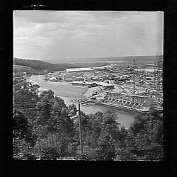 Negative - State Electricity Commission,  Yallourn Power Station Works Area, Victoria, Dec 1952