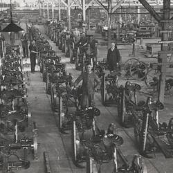 Photograph - H.V. McKay Massey Harris Factory, Mower Assembly Line, Sunshine, circa1946