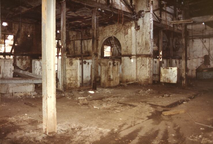 Melbourne City Abattoirs, Newmarket, Dec 1984