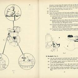 Handbook - Petters Ltd, PAZ1 Diesel Engine, 1959