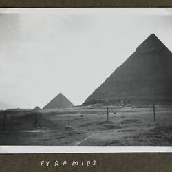 Photograph - Pyramids, Giza, Egypt, World War II, 1939-1943