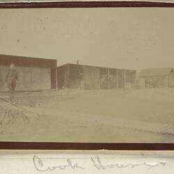 Photograph - 'Cook Houses', Army Camp, Somme, France, Sergeant John Lord, World War I, 1917