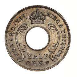 Coin - 1/2 Cent, British East Africa, 1909