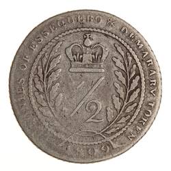 Coin - 1/2 Guilder, Essequibo & Demerary, 1809