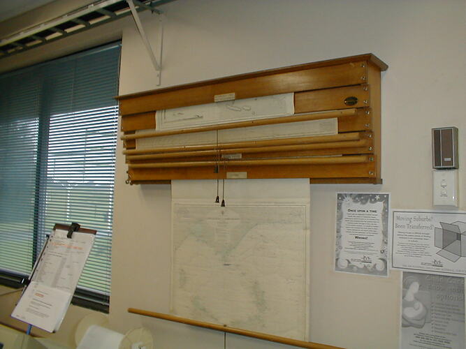 Chart Holder - Melbourne Coastal Radio Station