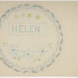 Cake Design - Karl Muffler, 'Helen', 1930s-1950s