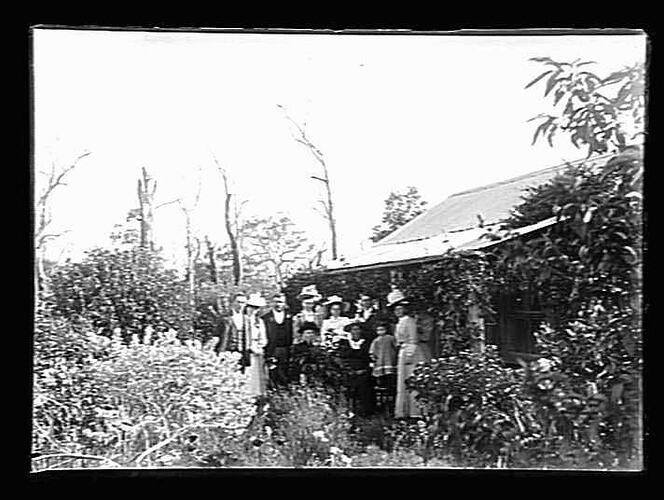 glass-negative-group-near-house-by-a-j-campbell-australia-circa-1900