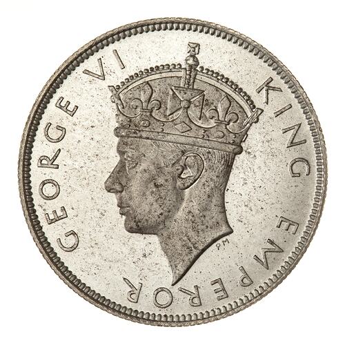 Proof Coin - 1 Rupee, Seychelles, 1939
