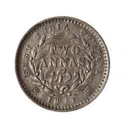 Coin - 2 Annas, East India Company, India, 1841