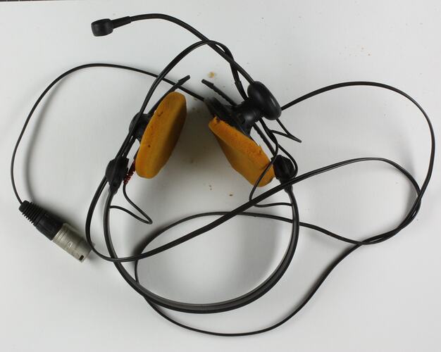 Headset with Microphone - Sennheiser, Melbourne Coastal Radio Station, 1990-2002