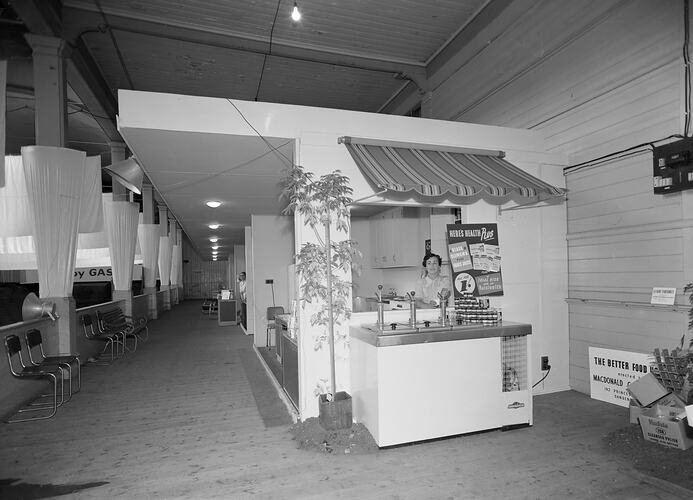 Better Food Exhibition, Exhibition Building, Carlton, Victoria, 1955