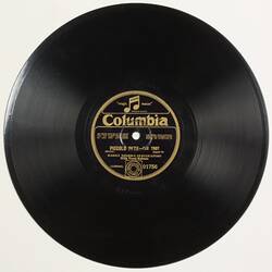 Disc Recording - Columbia, "Collegiate Sam" & "Piccolo Pete", Harry Reser's Syncopators,. 1929